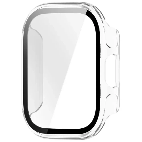 Etui ze szkłem do zegarka Bizon Case Watch Adamo do Xiaomi Redmi Watch 6 Lite, przezroczyste (3/8)
