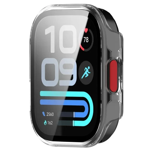 Etui ze szkłem do zegarka Bizon Case Watch Adamo do Xiaomi Redmi Watch 6 Lite, przezroczyste (5/8)