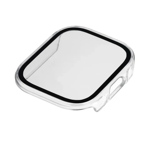 Etui ze szkłem do zegarka Bizon Case Watch Adamo do Xiaomi Redmi Watch 6 Lite, przezroczyste (6/8)
