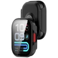 Etui ze szkłem do zegarka Bizon Case Watch Adamo do Xiaomi Redmi Watch 6 Lite, czarne (1/8)