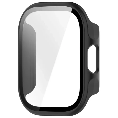 Etui ze szkłem do zegarka Bizon Case Watch Adamo do Xiaomi Redmi Watch 6 Lite, czarne (3/8)