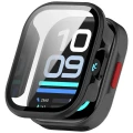 Etui ze szkłem do zegarka Bizon Case Watch Adamo do Xiaomi Redmi Watch 6 Lite, czarne (4/8)