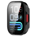 Etui ze szkłem do zegarka Bizon Case Watch Adamo do Xiaomi Redmi Watch 6 Lite, czarne (5/8)
