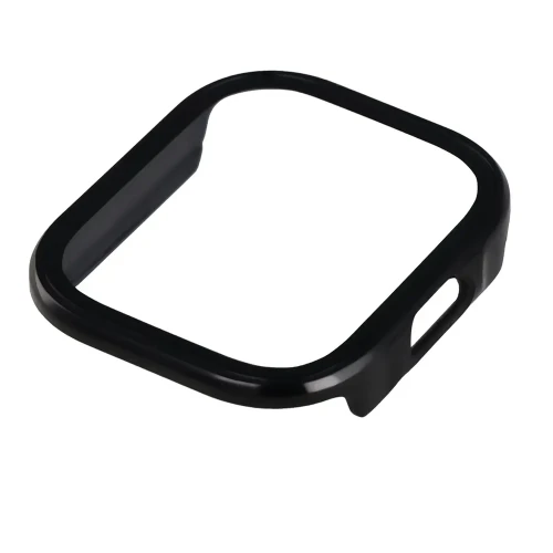 Etui ze szkłem do zegarka Bizon Case Watch Adamo do Xiaomi Redmi Watch 6 Lite, czarne (6/8)