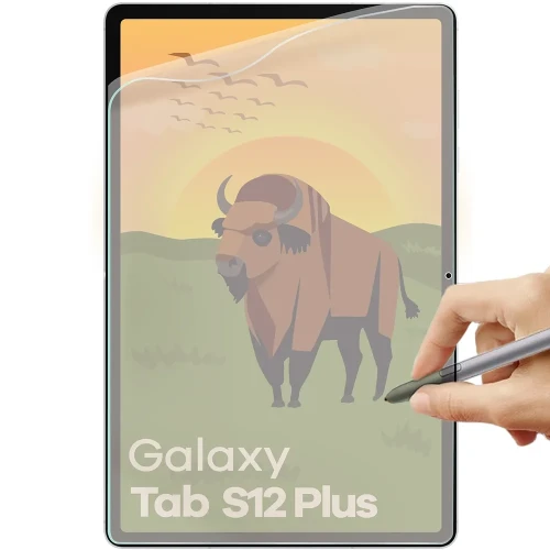Folia matowa Bizon Tab Film Matte do Galaxy Tab S12 Plus, 1 sztuka (1/5)