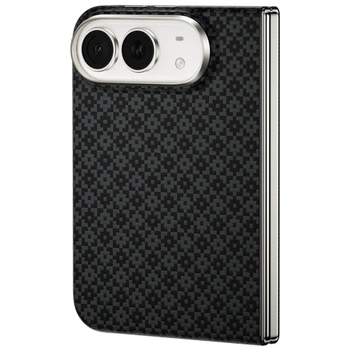 Etui Benks Magnetic Armor Grid Air Grand Combo MagSafe do iPhone Duo, czarne (2/12)