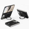 Etui Benks Magnetic Armor Grid Air Grand Combo MagSafe do iPhone Duo, czarne (7/12)