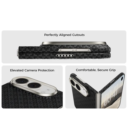 Etui Benks Magnetic Armor Grid Air Grand Combo MagSafe do iPhone Duo, niebieskie (11/11)