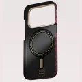 Etui aramidowe Benks Magnetic Armor Air Armor Grid MagSafe do iPhone 18 Pro, burgundowe (11/14)