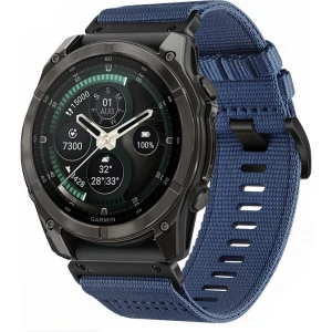Pasek Tech Protect Nylon Classic do QuickFit 22 mm, granatowy