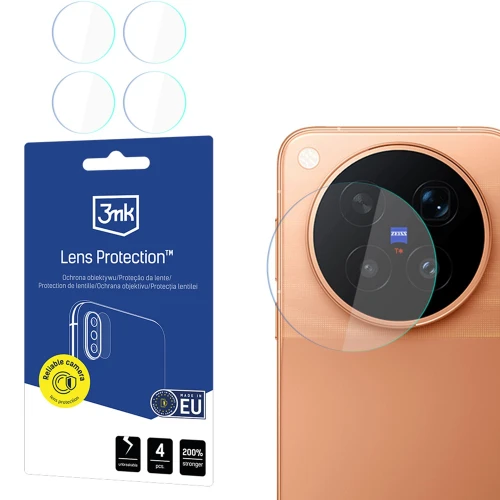Osłona na aparat 3mk Lens Protection do Vivo X500 Pro Max, 4 zestawy (1/3)