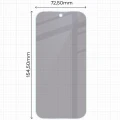 Prywatyzujące szkło hybrydowe Bizon Hybrid Shadow do Xiaomi POCO F9 Pro, matowe (2/6)