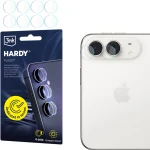 4x Szkło hybrydowe na soczewki aparatu, 3mk Hardy Fusion Lens Protection do iPhone Duo