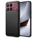 Etui Techsuit Carbon Silicone do Xiaomi POCO F9 Ultra, czarne