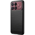 Etui Techsuit Carbon Silicone do Xiaomi POCO F9 Ultra, czarne (7/7)