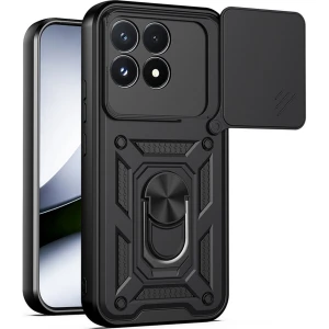 Etui z ochroną aparatu Techsuit CamShield Series do Xiaomi POCO F9 Pro, czarne