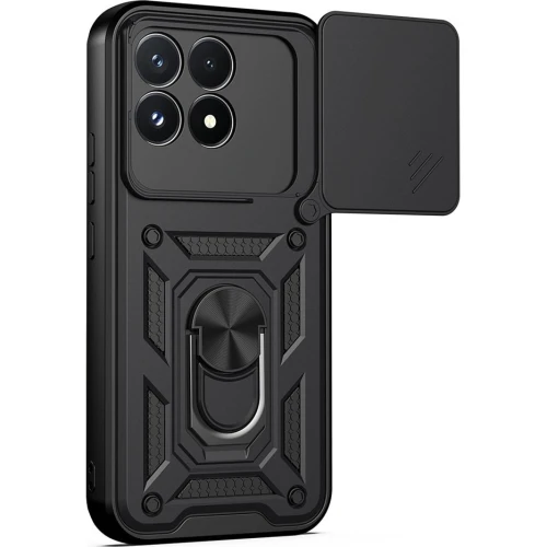 Etui z ochroną aparatu Techsuit CamShield Series do Xiaomi POCO F9 Pro, czarne (2/2)