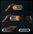 Szkło prywatyzujące do etui + Aplikator Spigen Glas.tR EZ Fit Pro Privacy 1-Pack (AC) do Galaxy Z Fold8 Ultra / Fold7 (5/12)