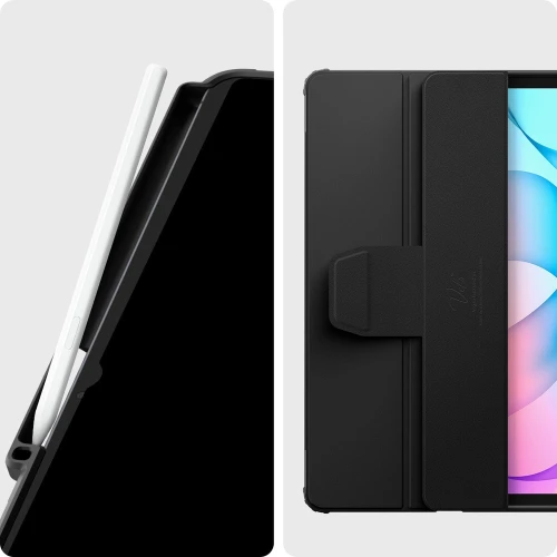 Etui Spigen Ultra Hybrid Pro do Galaxy Tab S12 Plus, czarno-przezroczyste (3/17)