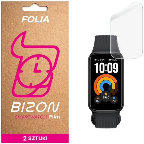 Folia hydrożelowa na ekran Bizon Watch Film Hydrogel Duo do Xiaomi Smart Band 11 Active, 2 sztuki (1/5)