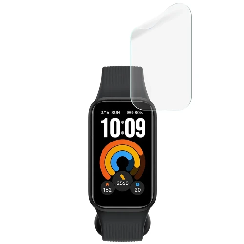 Folia hydrożelowa na ekran Bizon Watch Film Hydrogel Duo do Xiaomi Smart Band 11 Active, 2 sztuki (5/5)