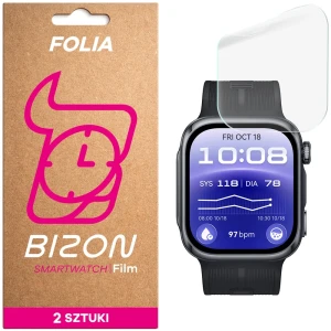 Folia hydrożelowa na ekran Bizon Watch Film Hydrogel Duo do Huawei Watch D3, 2 sztuki