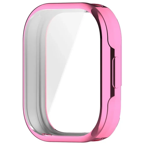Etui z osłoną ekranu Bizon Case Watch Felipe do Xiaomi Redmi Watch 6 Lite, różowe (3/8)