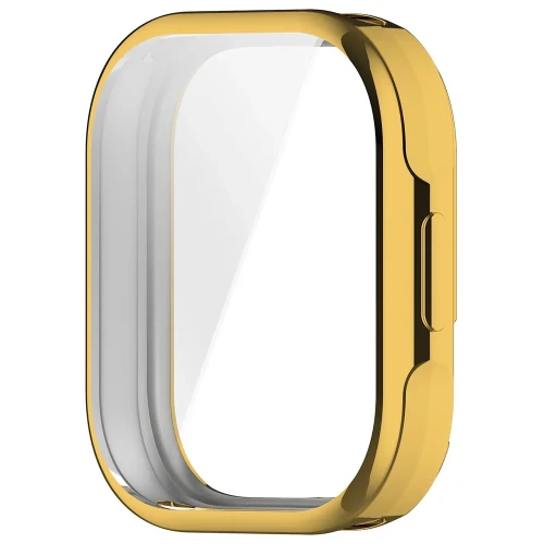 Etui z osłoną ekranu Bizon Case Watch Felipe do Xiaomi Redmi Watch 6 Lite, złote (3/8)