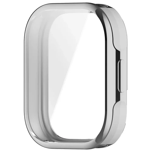 Etui z osłoną ekranu Bizon Case Watch Felipe do Xiaomi Redmi Watch 6 Lite, srebrne (3/8)