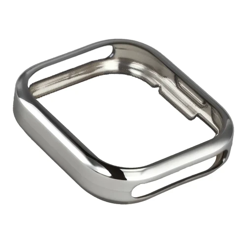 Etui z osłoną ekranu Bizon Case Watch Felipe do Xiaomi Redmi Watch 6 Lite, srebrne (5/8)