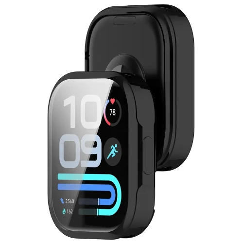 Etui z osłoną ekranu Bizon Case Watch Felipe do Xiaomi Redmi Watch 6 Lite, czarne (1/8)