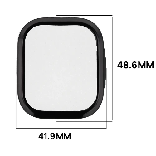 Etui z osłoną ekranu Bizon Case Watch Felipe do Xiaomi Redmi Watch 6 Lite, czarne (2/8)