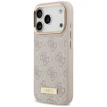 Etui Guess 4G Logo Plate do iPhone 18 Pro / 17 Pro, różowe (2/8)