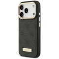 Etui Guess 4G Logo Plate do iPhone 18 Pro / 17 Pro, czarne (2/8)