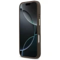 Etui Guess 4G Logo Plate do iPhone 18 Pro / 17 Pro, brązowe (5/8)