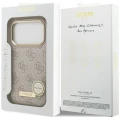 Etui Guess 4G Logo Plate do iPhone 18 Pro Max / 17 Pro Max, różowe (8/8)