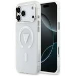 Etui Guess IML Gradient Triangle Logo do iPhone 18 Pro Max / 17 Pro Max do MagSafe, przezroczyste