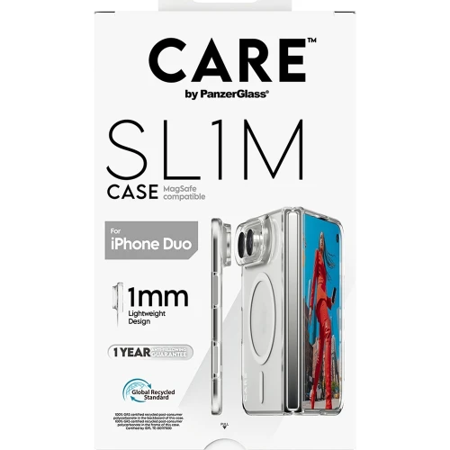 Etui CARE by PanzerGlass SL1M do MagSafe do iPhone Duo, przezroczyste (6/6)