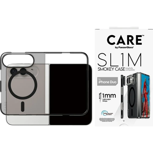 Etui CARE by PanzerGlass SL1M do MagSafe do iPhone Duo, czarne (3/6)