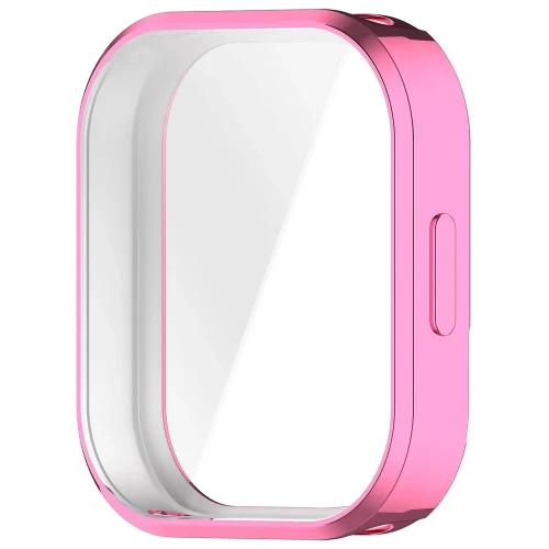 Etui z osłoną ekranu Bizon Case Watch Felipe do Xiaomi Redmi Watch 6 Active, różowe (3/8)