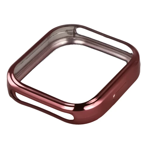 Etui z osłoną ekranu Bizon Case Watch Felipe do Xiaomi Redmi Watch 6 Active, różowe (4/8)