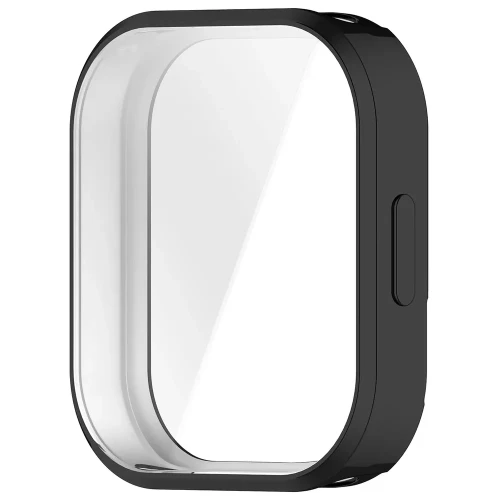 Etui z osłoną ekranu Bizon Case Watch Felipe do Xiaomi Redmi Watch 6 Active, czarne (3/8)