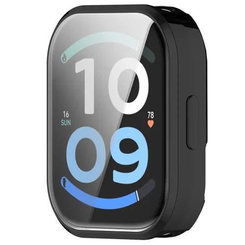 Etui z osłoną ekranu Bizon Case Watch Felipe do Xiaomi Redmi Watch 6 Active, czarne (8/8)