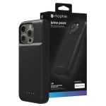 Etui z powerbankiem Mophie Juice Pack do iPhone 15 Pro 2,400 mAh, czarne