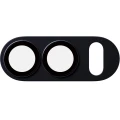 Szkło hartowane na aparat PanzerGlass Fender Camera Protector do iPhone Duo, granatowe (4/6)