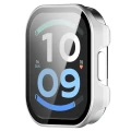 Etui ze szkłem do zegarka Bizon Case Watch Adamo do Xiaomi Redmi Watch 6 Active, satynowo srebrne (5/8)