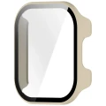Etui ze szkłem do zegarka Bizon Case Watch Adamo do Xiaomi Redmi Watch 6 Active, beżowe (3/8)