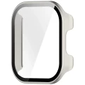 Etui ze szkłem do zegarka Bizon Case Watch Adamo do Xiaomi Redmi Watch 6 Active, satynowo-szampańskie (3/8)