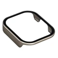 Etui ze szkłem do zegarka Bizon Case Watch Adamo do Xiaomi Redmi Watch 6 Active, satynowo-szampańskie (7/8)