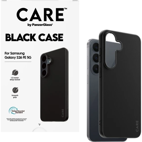 Etui CARE by PanzerGlass TPU Case do Galaxy S26 FE, czarne (2/5)